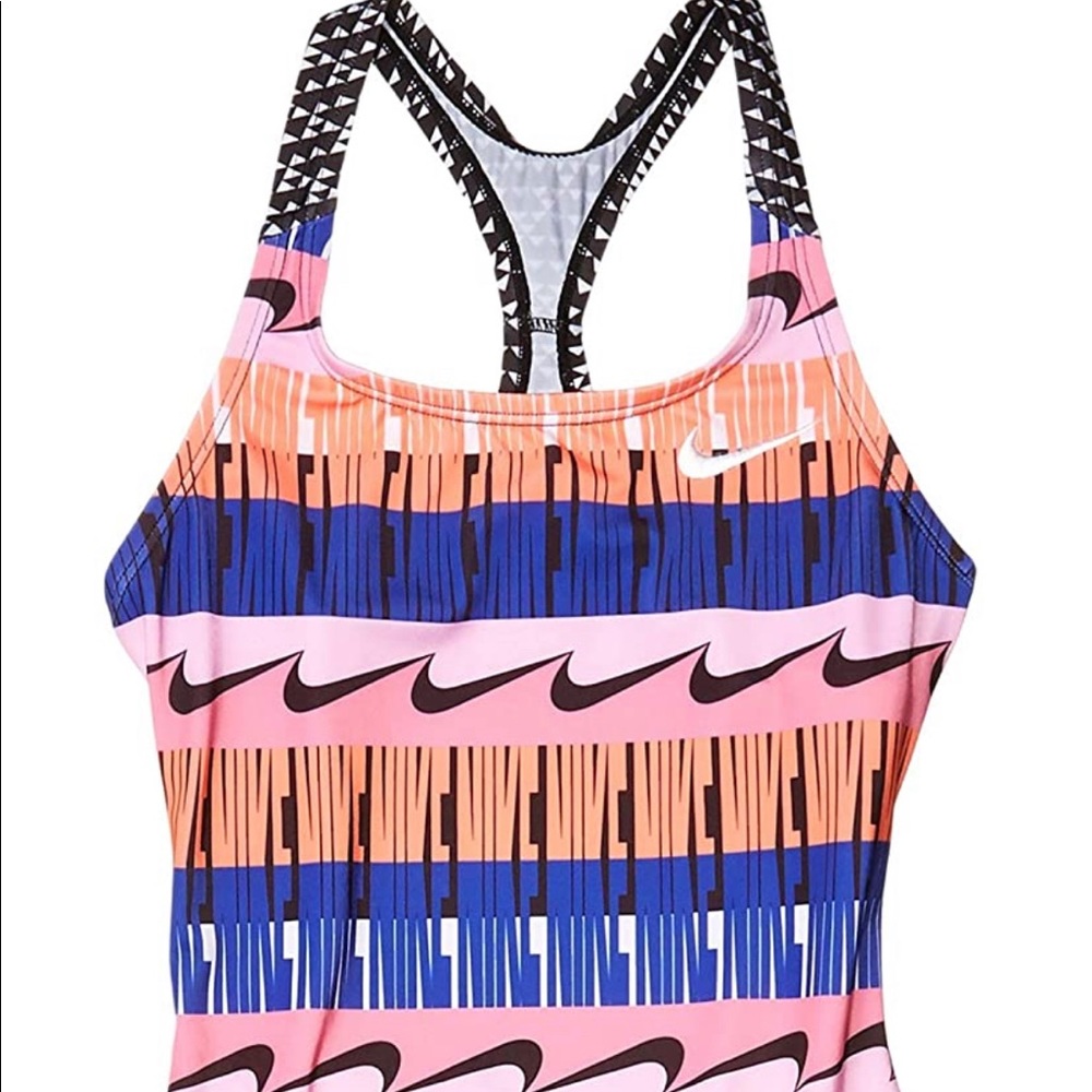 Nike Kids Girl's Clash Racerback One-Piece